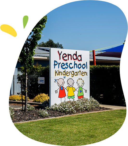 Yenda Preschool Front Sign